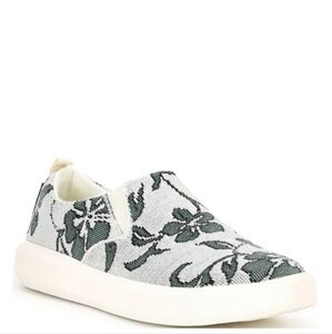 Woolloomooloo Byron Floral Wool Slip-On Sneakers